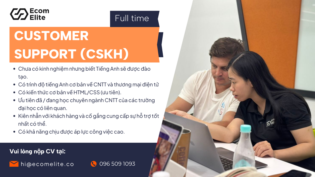 Customer Support (CSKH) Full time