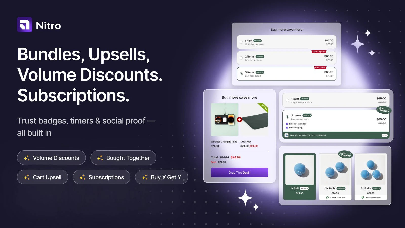 Nitro: AI Store Builder & CRO