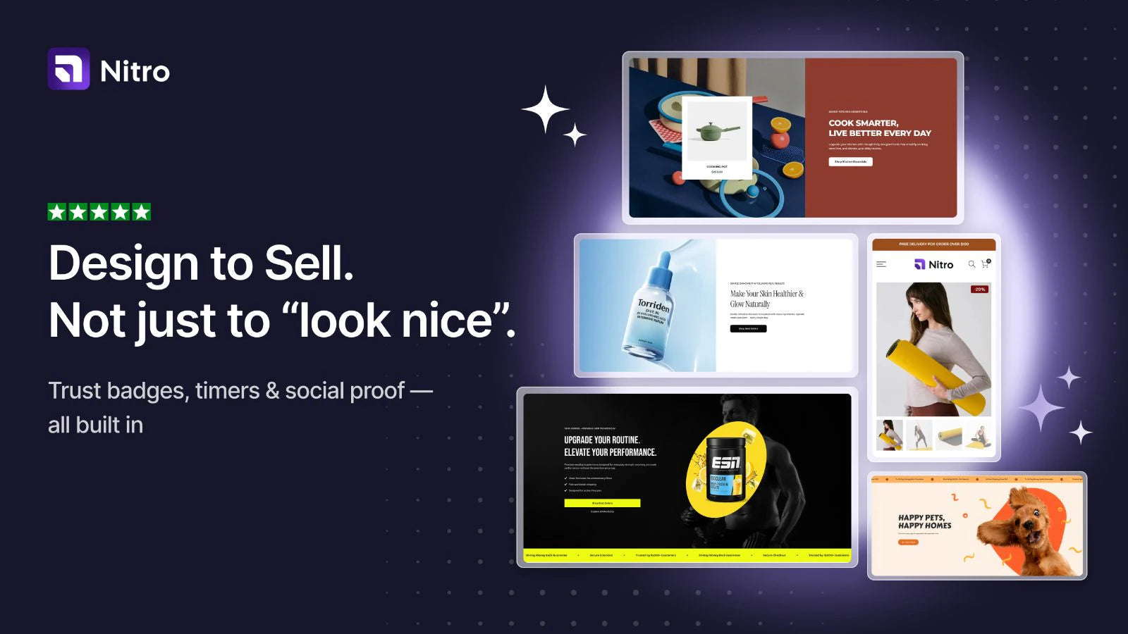 Nitro: AI Store Builder & CRO