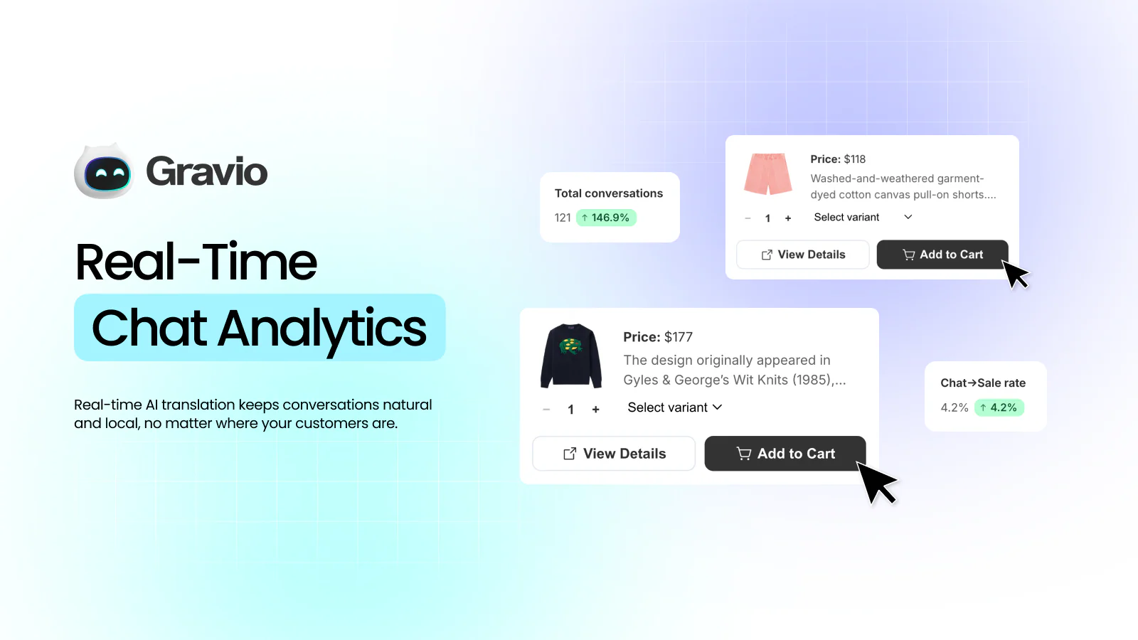 Gravio: AI Chatbot & Live Chat