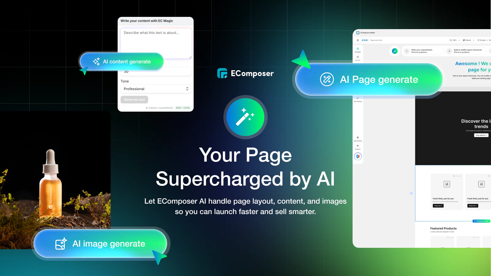 EComposer Landing Page Builder