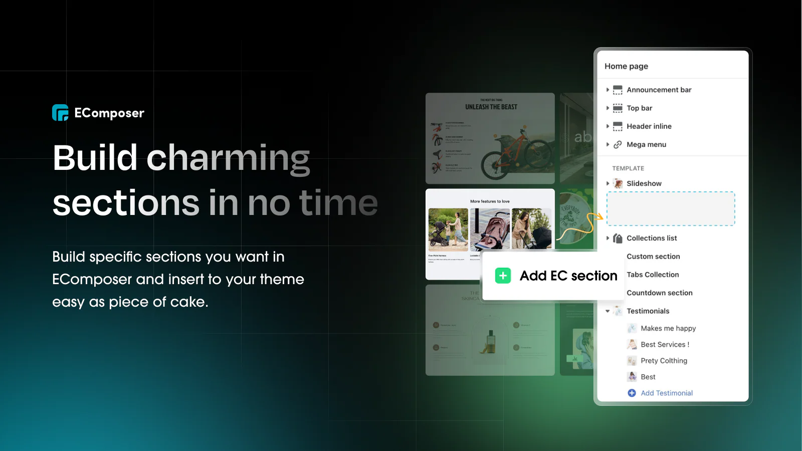 EComposer Landing Page Builder