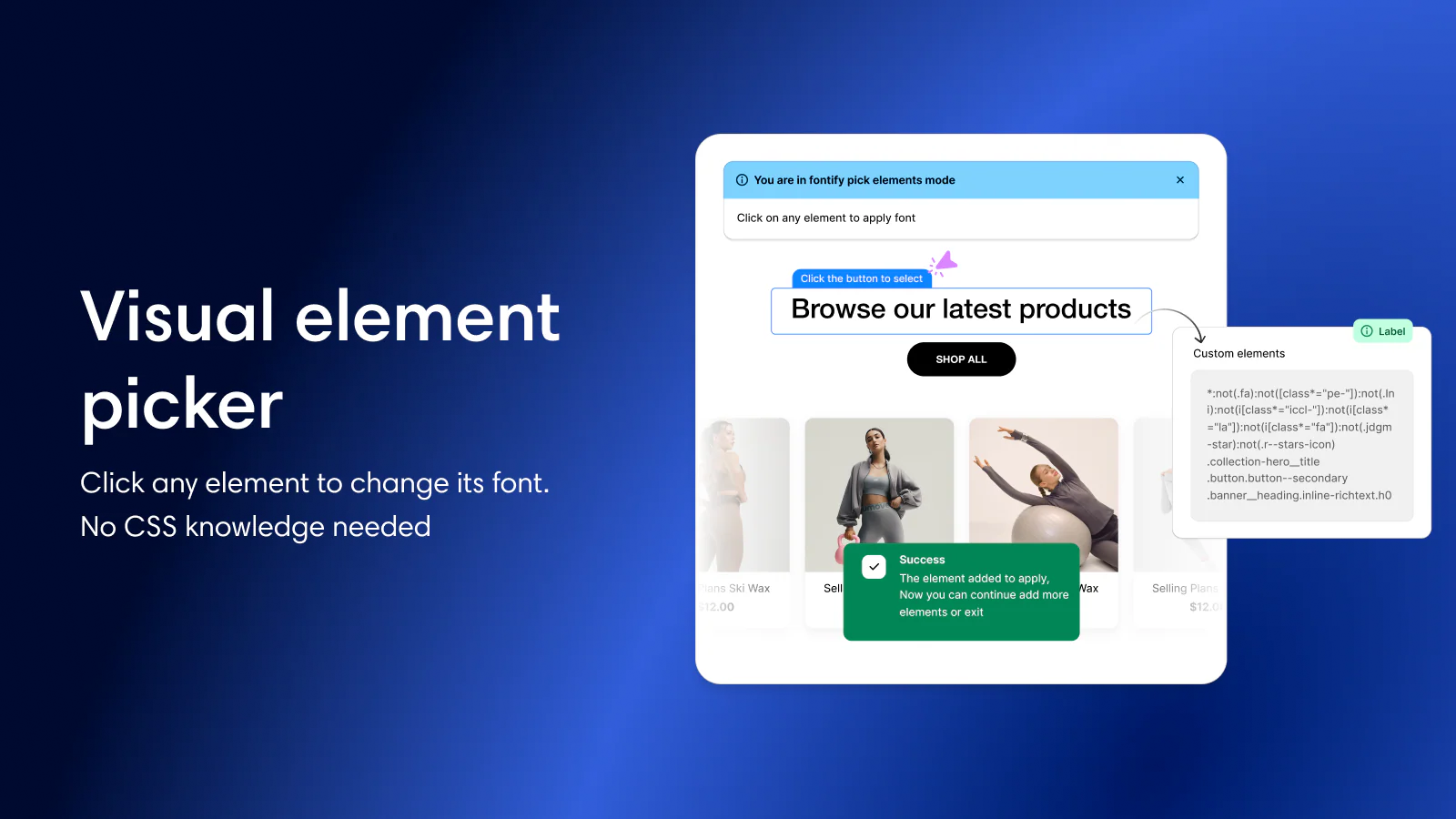 Fontify: Google & Custom Fonts