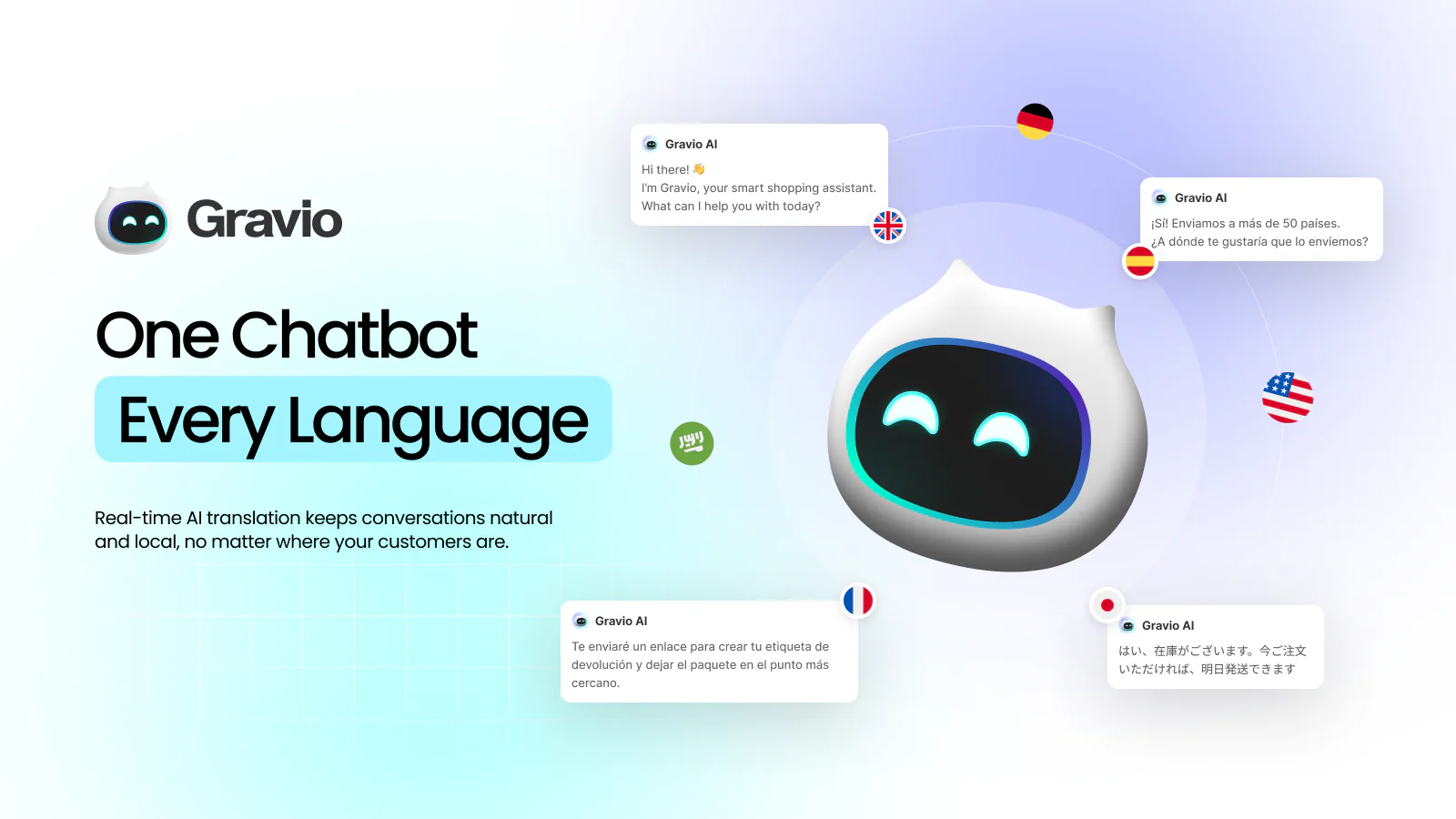 Gravio: AI Chatbot & Live Chat
